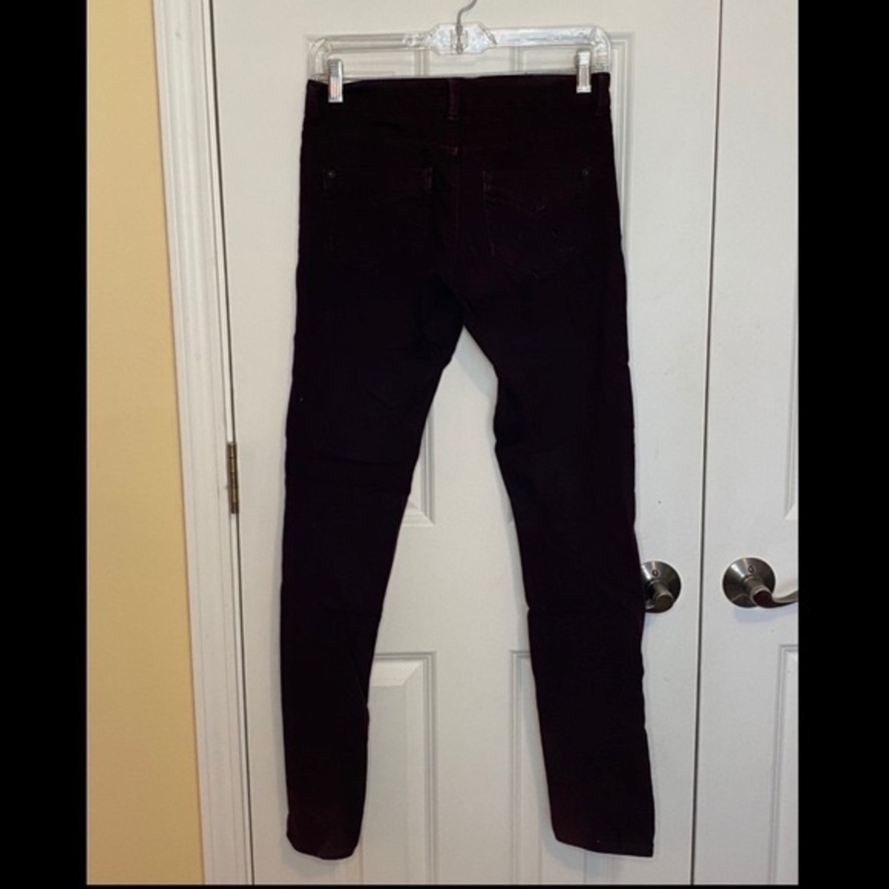 Topshop Moto burgundy skinny Jean. Size 26